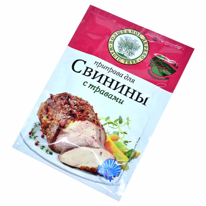 Приправа Волшебное дерево для свинины с травами 30гр м/у