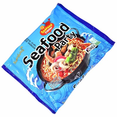 Лапша Seafood Party с морепродуктами 125гр м/у