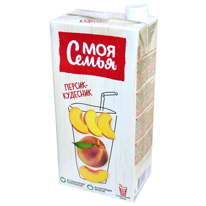 Нектар Моя семья персик-кудесник 1,93л т/п