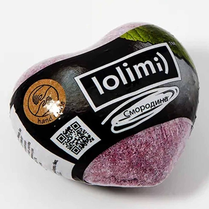 Бомба для ванн Lolimi) Смородина сердце 145гр в/у