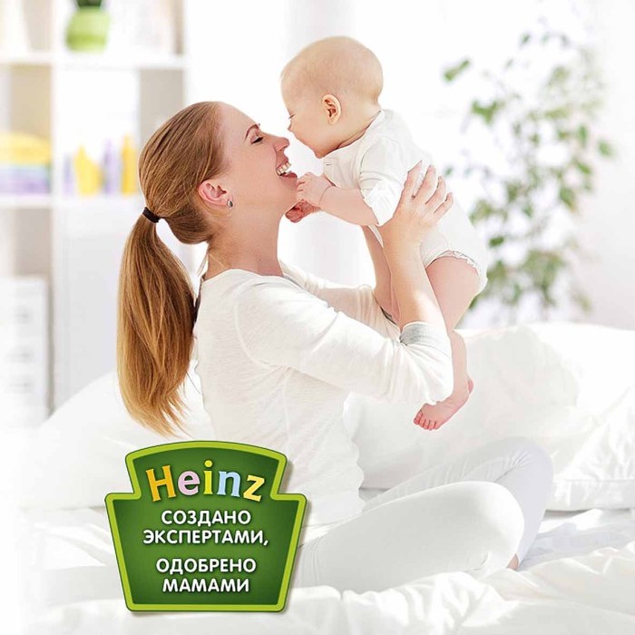 Пюре Heinz спелая грушка с 5мес 80гр ст/б