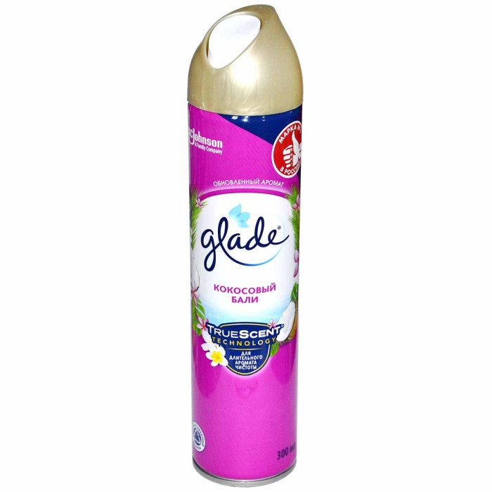 Освежитель воздуха Glade Кокосовый Бали 300мл ж/б
