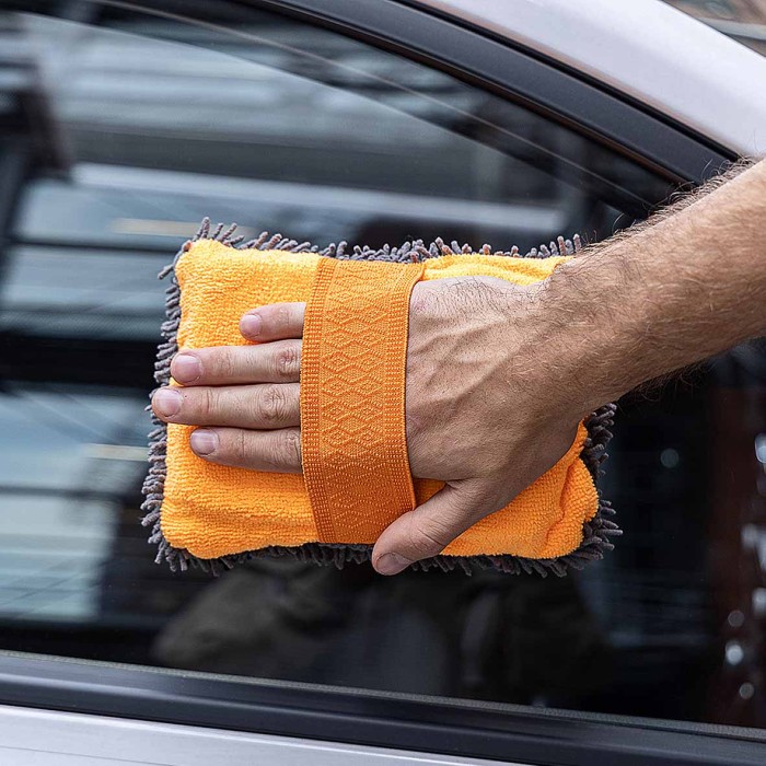 Губка NG для мытья автомобиля с ворсом арт728-020