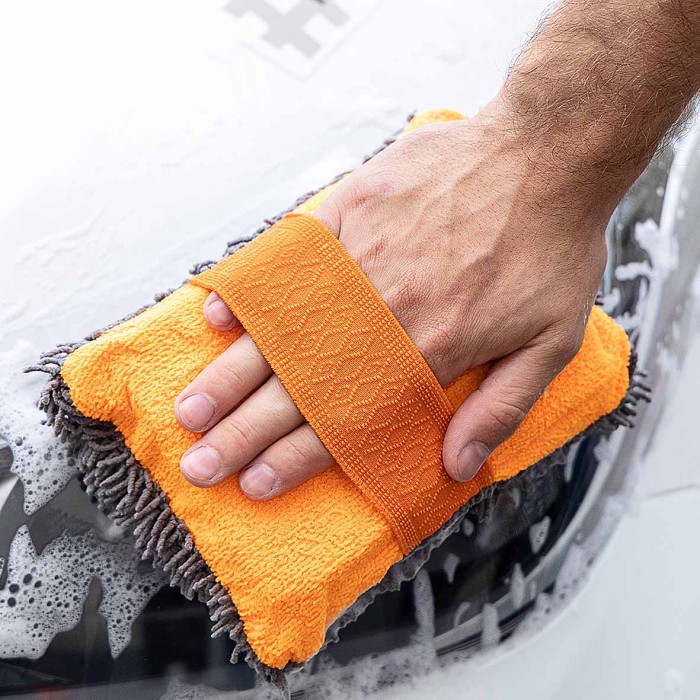 Губка NG для мытья автомобиля с ворсом арт728-020