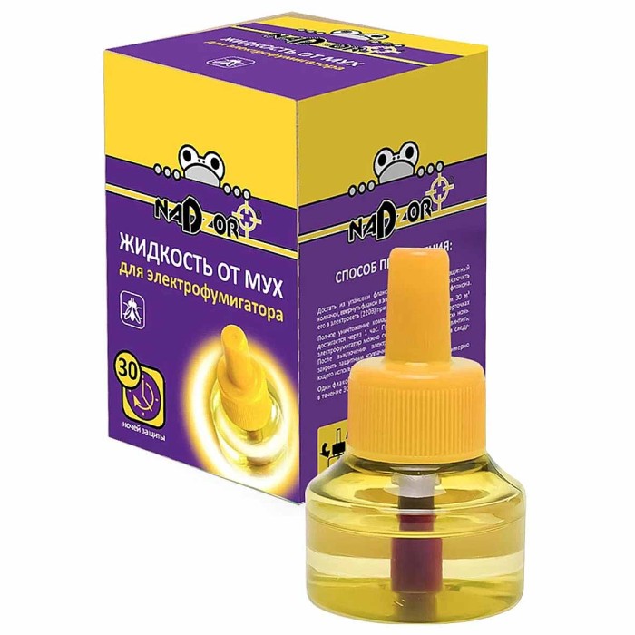 Жидкость Nadzor для фумигатора от мух 30 мл артFLY145