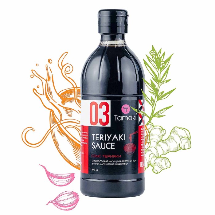 Соус Timaki Терияки 470мл пэт