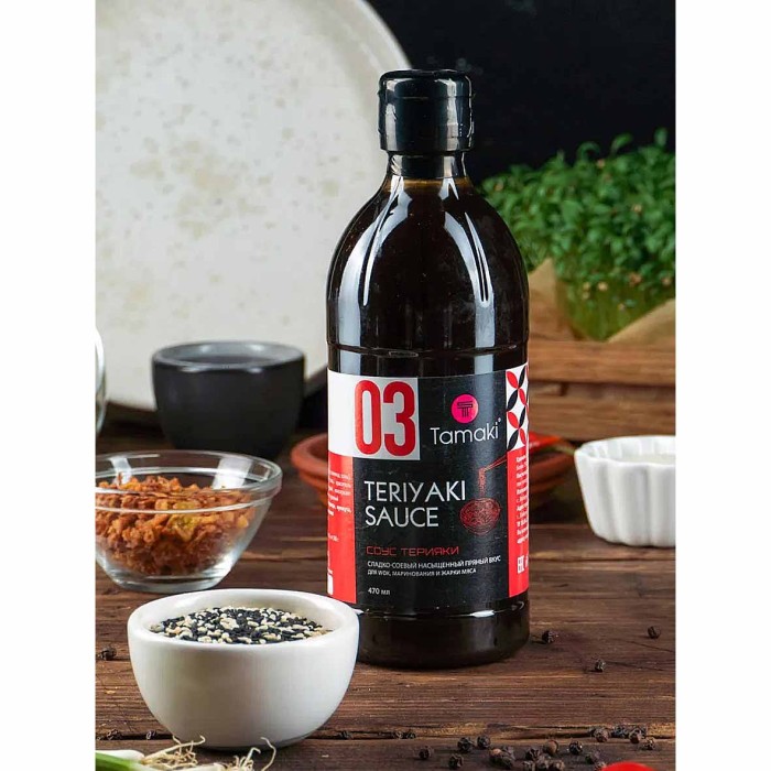 Соус Timaki Терияки 470мл пэт
