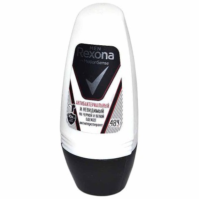 Дезодорант Rexona Men Антибактериальная защита 50мл пэт