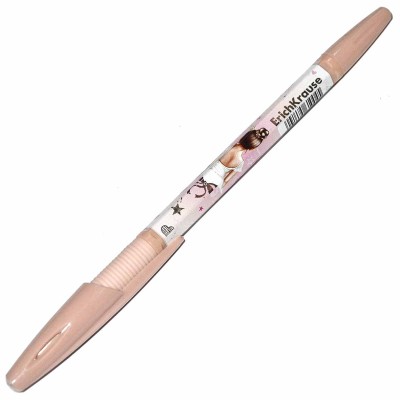 Ручка шариковая Erich Krause R-301 Stick&amp;Grip Pointes синяя 0,7мм арт61004