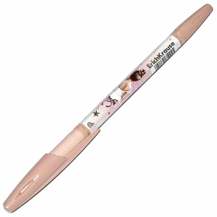 Ручка шариковая Erich Krause R-301 Stick&Grip Pointes синяя 0,7мм арт61004
