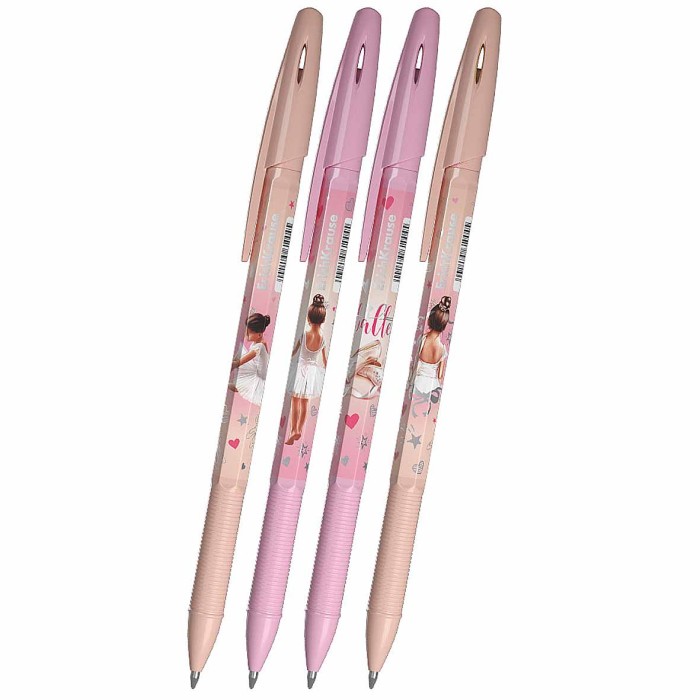 Ручка шариковая Erich Krause R-301 Stick&Grip Pointes синяя 0,7мм арт61004