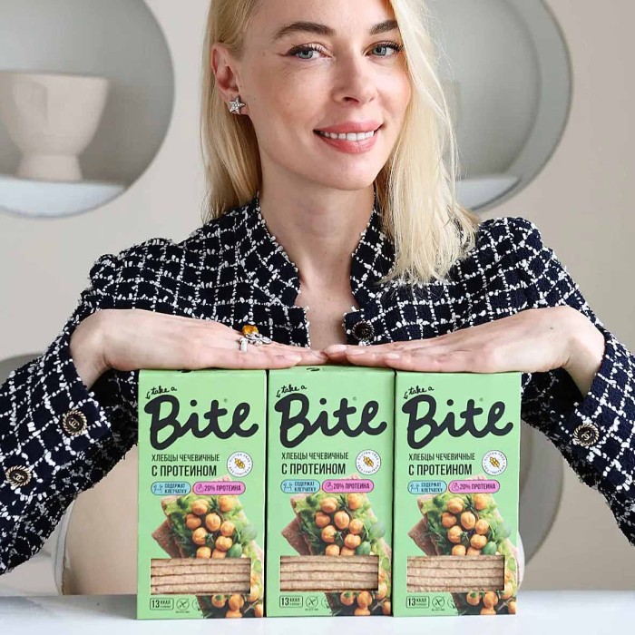 Хлебцы Take a Bite чечевичные  с протеином 100г м/у