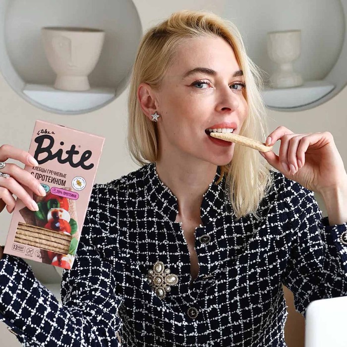 Хлебцы Take a Bite чечевичные  с протеином 100г м/у