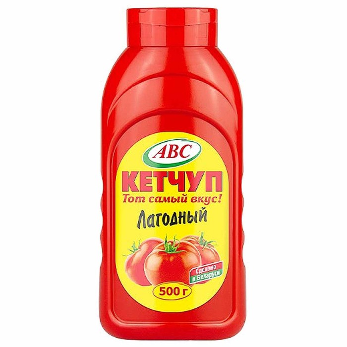 Кетчуп АВС Лагодный 500гр пэт