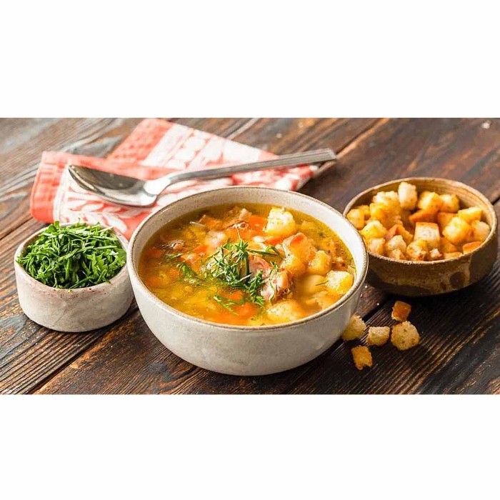 Суп Relish Гороховый с копченостями 60гр м/у
