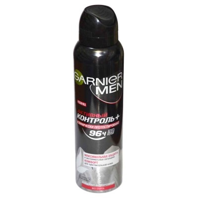 Дезодорант Garnier Men Активный контроль + 96 часов 150мл ж/б