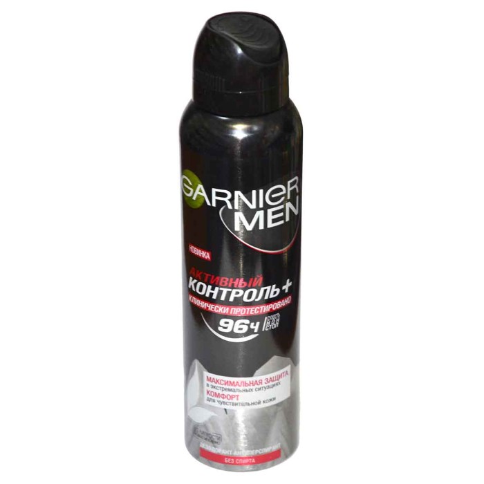 Дезодорант Garnier Men Активный контроль + 96 часов 150мл ж/б