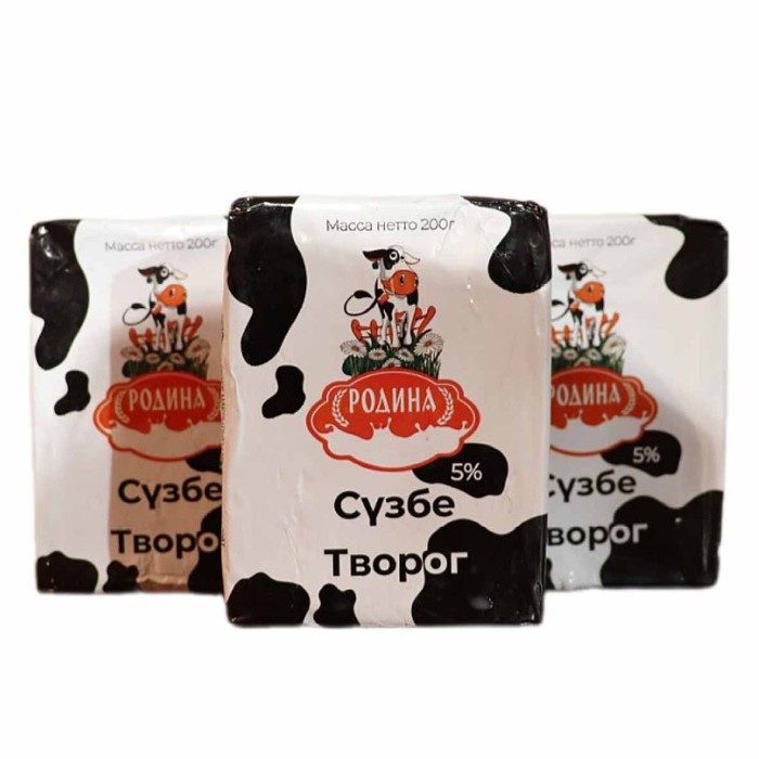 Творог Родина 5% 200гр м/у