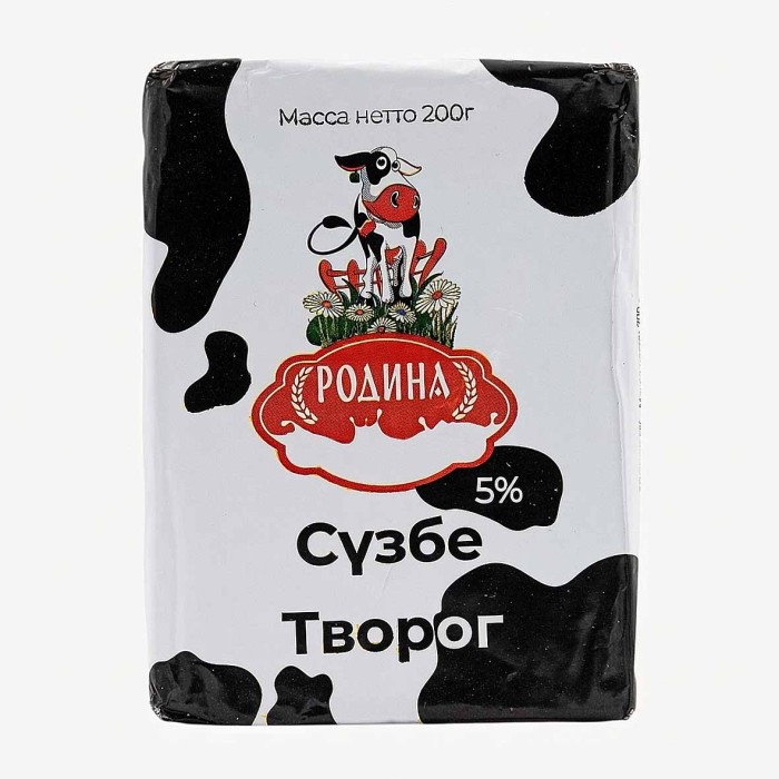 Творог Родина 5% 200гр м/у