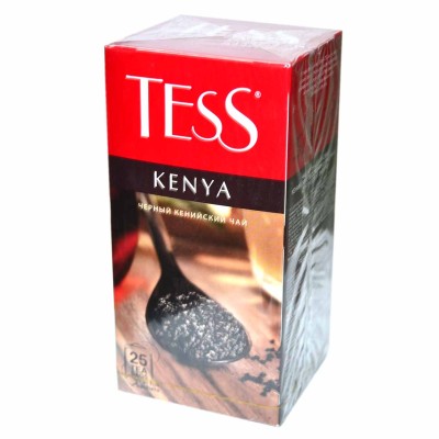Чай Tess Kenya черный 25*2гр к/у