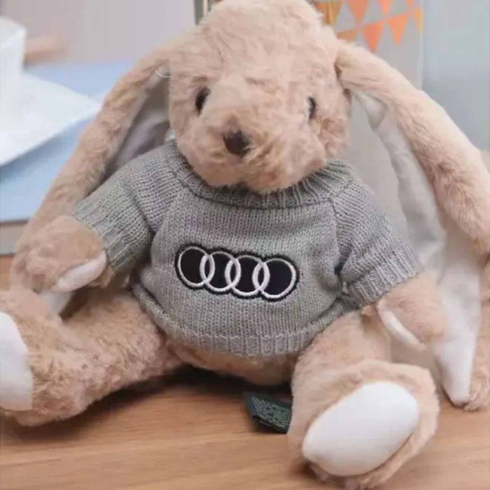 Игрушка мягкая Зайка в кофте марки машин №30