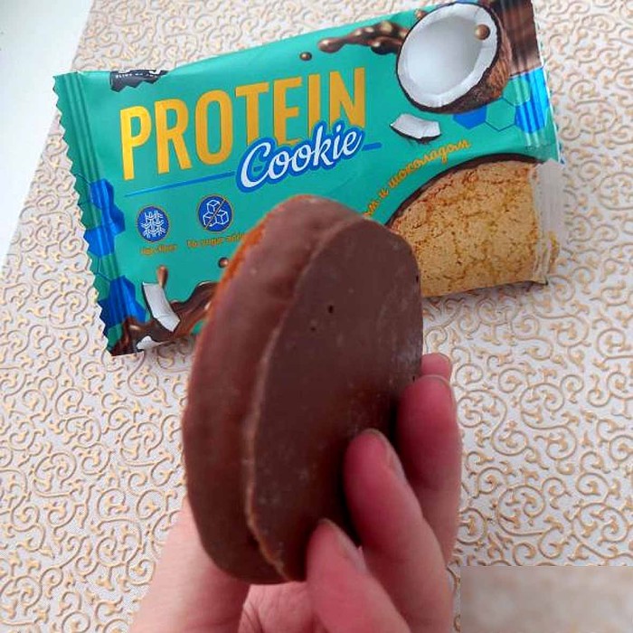 Печенье SOJ Protein Cookie с кокосом и шоколадом 40гр м/у