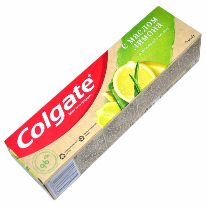 Паста зубная Colgate Naturals Лимон 75мл к/у