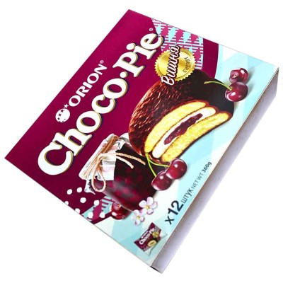 Печенье Choco-Pie Cherry 12*30гр к/у