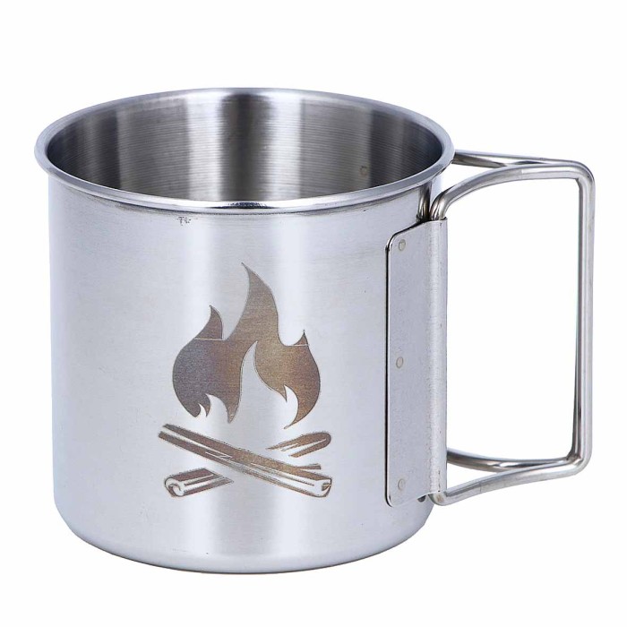 Кружка туристическая нерж арт123-047