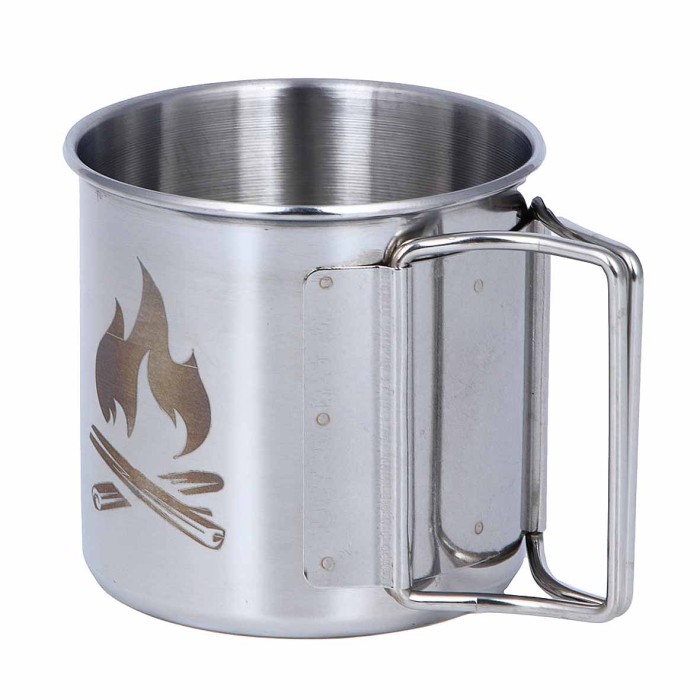 Кружка туристическая нерж арт123-047