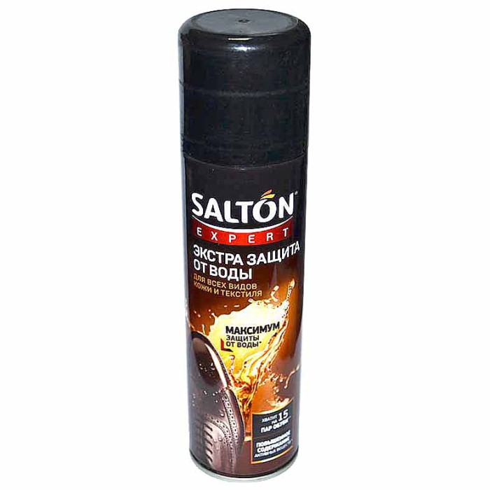 Спрей для обуви Salton Expert экстра защита от воды 250мл пэт