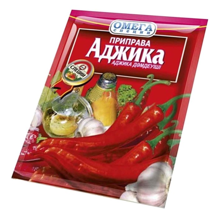 Приправа Омега аджика 20гр м/у