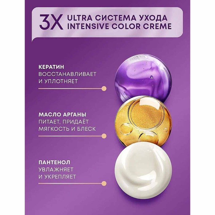 Краска для волос Palette ICC N6 Средне-русый 110гр к/у П