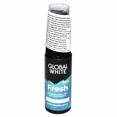 Спрей для полости рта Освежающий Global White Освежающий 15мл пэт