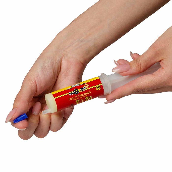 Гель Nadzor от тараканов в шприце 20гр артCHIH001N