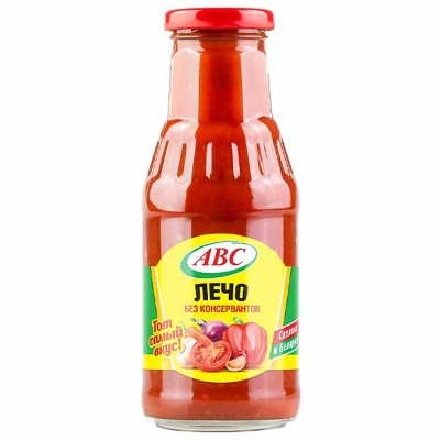Кетчуп АВС Лечо 320гр ст/б
