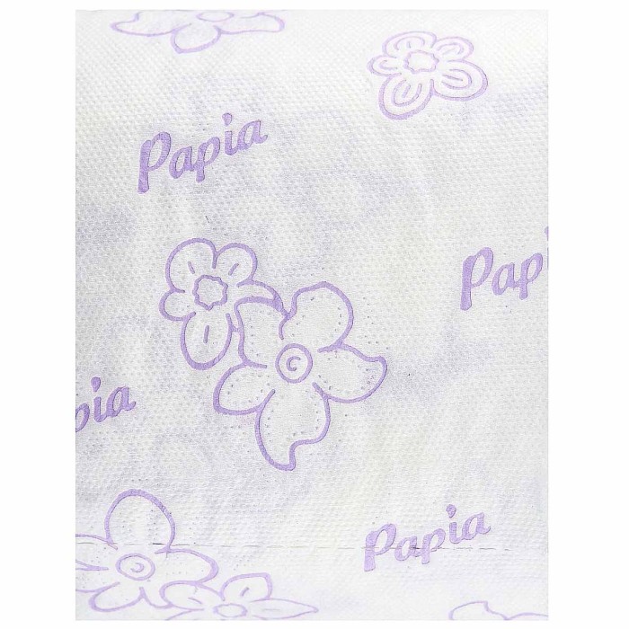 Бумага туалетная Papia Цветы Балли 3сл 4рул м/у