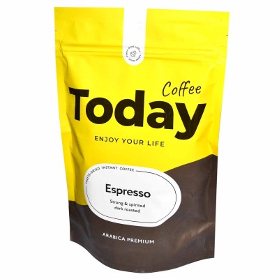 Кофе Today Espresso натуральный раст 75гр м/у
