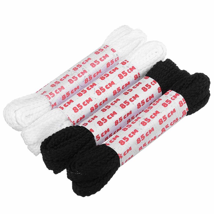 Набор шнурков для кроссовок 4 пары 85см арт308-067