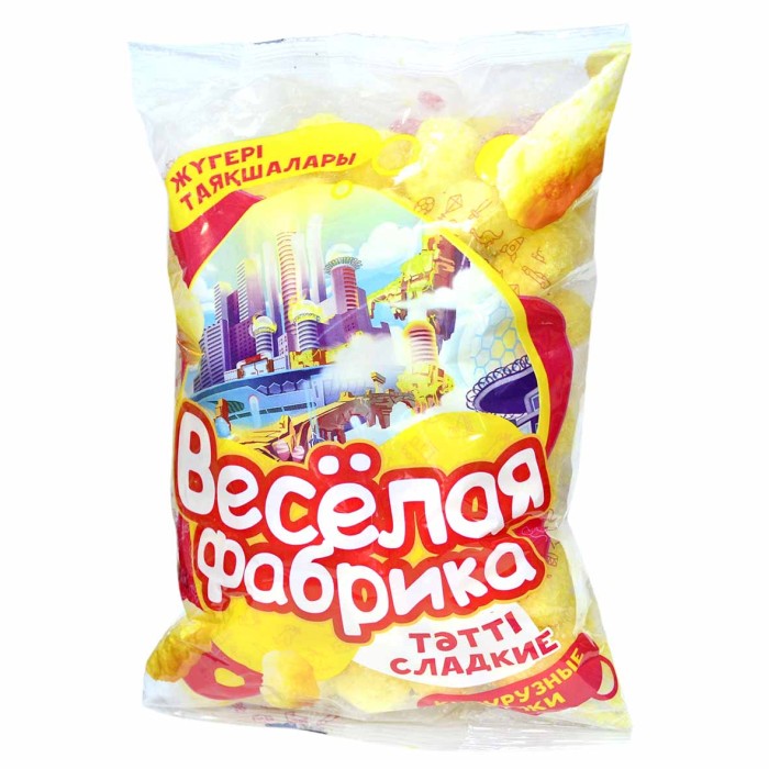 Шарики кукурузные Веселая фабрика классик 50гр м/у
