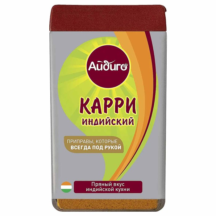 Приправа Айдиго Всегда под рукой Карри 43гр пэт