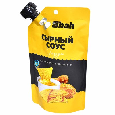 Соус сырный Shah Гауда 50,5% 350гр д/п