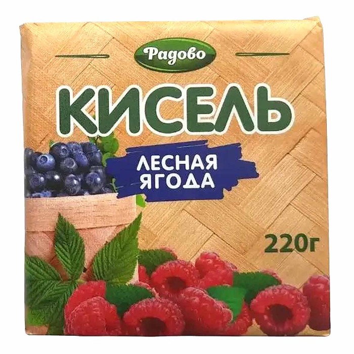 Кисель Радово Лесная ягода 220гр м/у