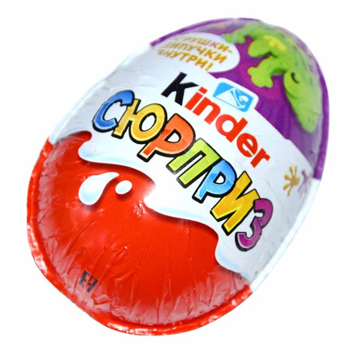 Яйцо шоколадное Kinder Сюрприз стандарт Т36 20гр