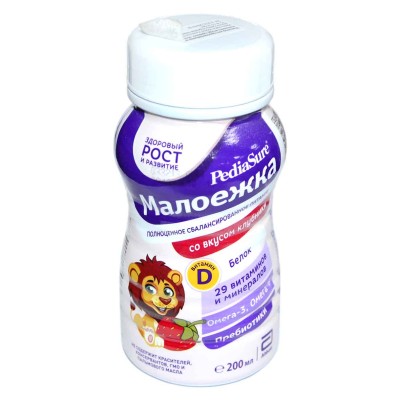 Смесь жидкая PediaSure Малоежка клубника 200мл пэт