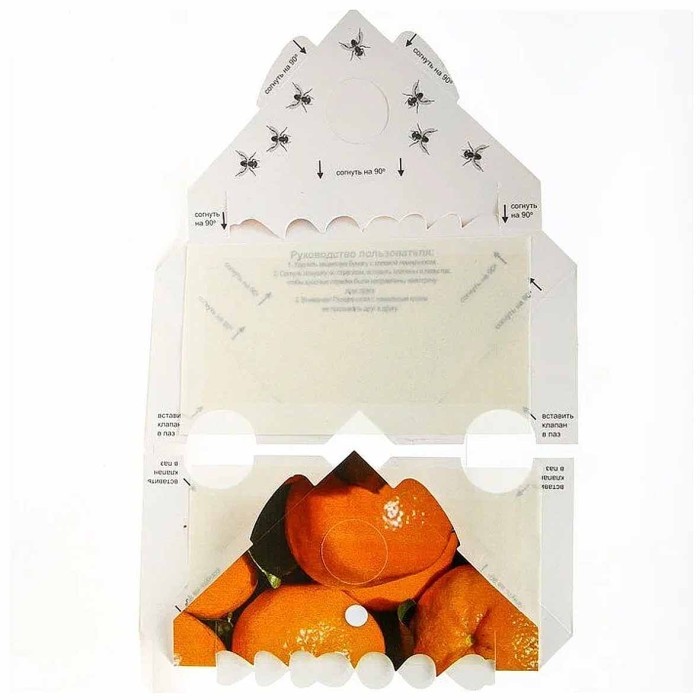 Ловушка клеевая Nadzor Уголок для мух артLFR0GYF