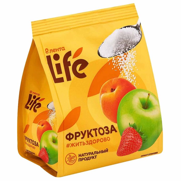 Фруктоза Лента Life 250гр м/у