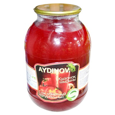 Сок Айдинов томатный 2л ст/б