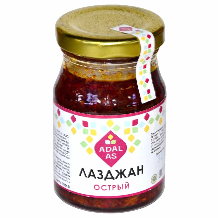 Лазджан Адал Ас острый 100гр ст/б