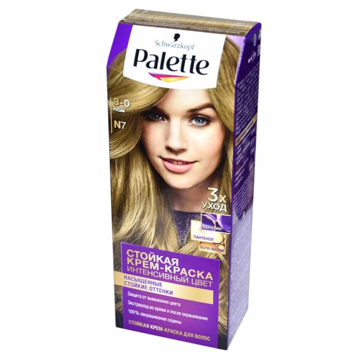 Краска для волос Palette ICC N7 Русый 110гр к/у П